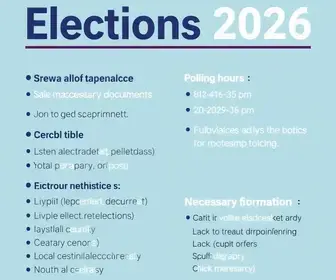guia eleitoral eleições 2026